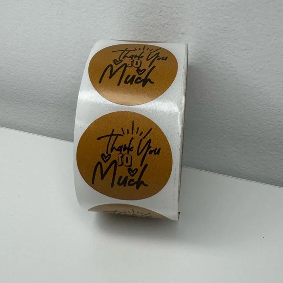 Thank You so much Sticker | shipping supplies sticker labels new - Picture 8 of 13